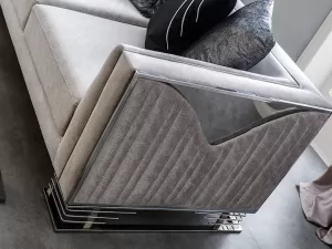 bella gümüş koltuk takımı – detay görünüm