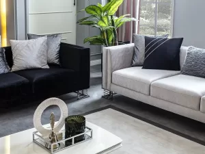 bella gümüş koltuk takımı – detay görünüm