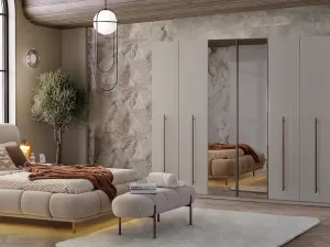 lotus yatak odası takımı – detay görünüm