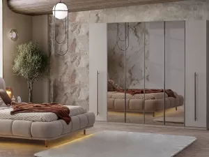 lotus yatak odası takımı – detay görünüm