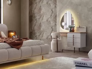 lotus yatak odası takımı – detay görünüm