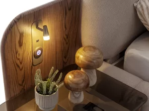 lotus yatak odası takımı – detay görünüm