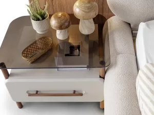 lotus yatak odası takımı – detay görünüm